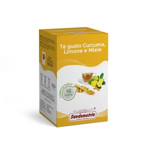 Te' Gusto Curcuma Limone E Miele In Cialda Ese 44